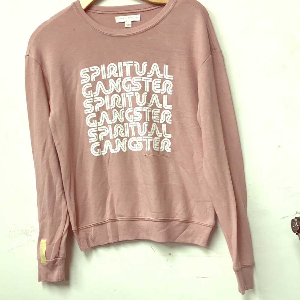JUST IN! Cute SG stack on Logo Pullover Sz SM/MD